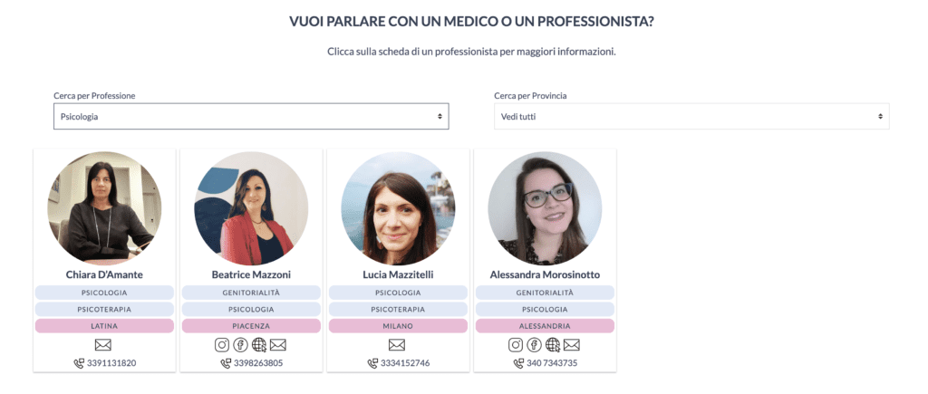 ricerca professionista